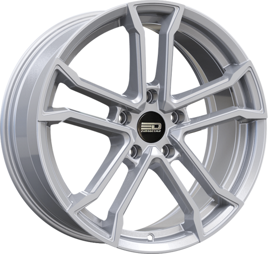 MON1775F3566HS - Euro Design Monaco 17X7.5 5X112 ET 35MM Hyper Silver - Euro Design Wheels Canada