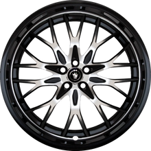Charger l'image dans la galerie, LA78512355 - Konig Lace 17X8 5X112 ET 35MM Gloss Black With Machined Face - Konig Wheels Canada