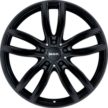Charger l'image dans la galerie, F7060FHGB52WS5X - MAK Fahr 16X7 5X112 ET 52MM Gloss Black - MAK Wheels Canada