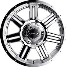 Load image into Gallery viewer, K40189818P18CH - Krank Offroad Force 18X9 8X180 ET 18MM Chrome - Krank Offroad Wheels Canada