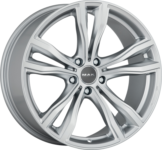 F1120XMSI37IZ2X - MAK X-Mode 20X11 5X120 ET 37MM Silver - MAK Wheels Canada