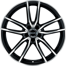 Load image into Gallery viewer, F1021EVBM52WS4Y - MAK Evo 21X10 5X112 ET 52MM Black Mirror - MAK Wheels Canada