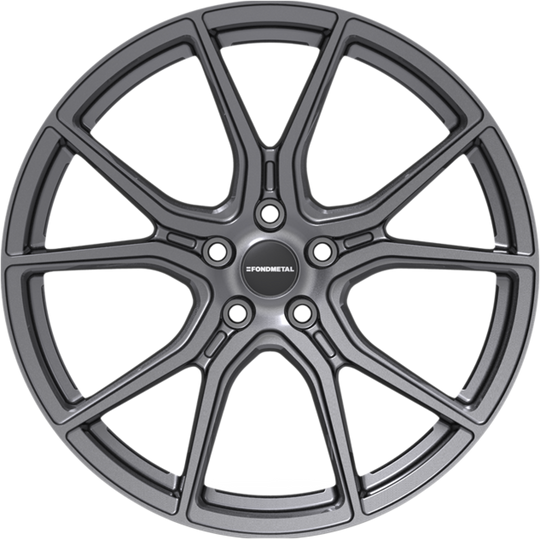 STC450520455114JTE0 - Fondmetal STC45 20X10.5 5X114.3 ET 45MM Gloss Titanium - Fondmetal Wheels Canada
