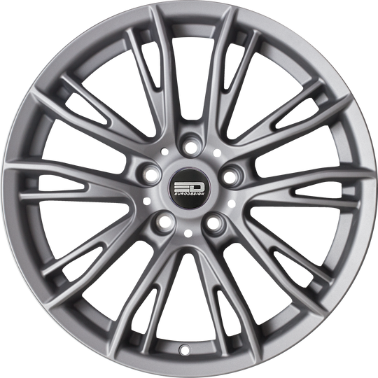 VEN1880J3572MG - Euro Design Venice 18X8 5X120 ET 35MM Matte Gunmetal - Euro Design Wheels Canada