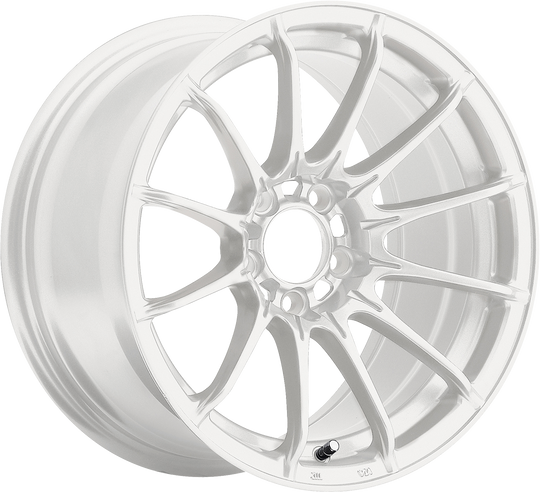 DI5710035W - Konig Dial In 15X7 4X100 ET 35MM Gloss White - Konig Wheels Canada