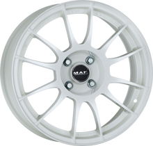 Load image into Gallery viewer, F7060XNGW40CC - MAK XLR 16X7 4X100 ET 40MM Gloss White - MAK Wheels Canada