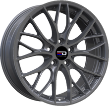 Charger l'image dans la galerie, CAM1985F35667MG - Euro Design Camillo 19X8.5 5X112 ET 35MM Matte Gunmetal - Euro Design Wheels Canada