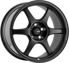 Load image into Gallery viewer, HF85100255 - Konig Hexaform 15X8 4X100 ET 25MM Matte Black - Konig Wheels Canada