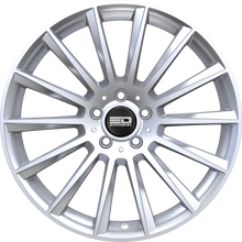 Charger l'image dans la galerie, SAC198EFS3572S - Euro Design Sacco - EFS 19X8 5X100 / 5X105 / 5X110 / 5X112 / 5X115 / 5X118 / 5X108 ET 35MM Silver - Euro Design Wheels Canada