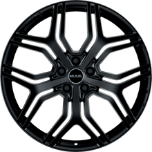 Load image into Gallery viewer, F9522KDGB43GD2X - MAK Kingdom 22X9.5 5X108 ET 43MM Gloss Black - MAK Wheels Canada