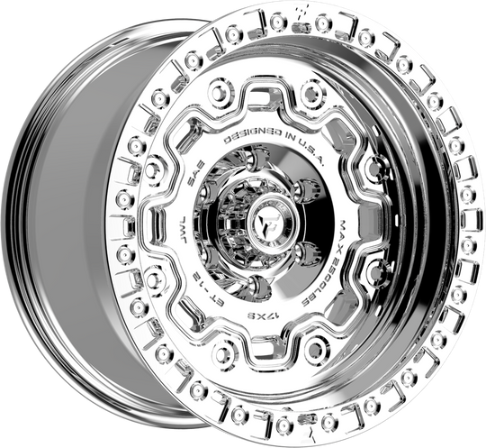 FT100-17906139N12MC - Fittipaldi Offroad FT100MC 17X9 6X139.7 ET -12MM Mirror Coat - Fittipaldi Offroad Wheels Canada