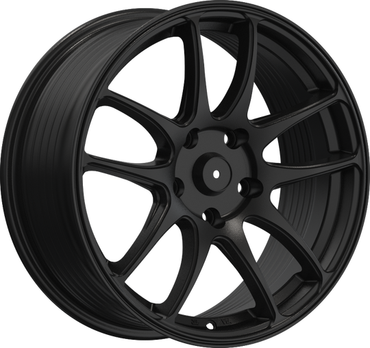RW150071 - YKW Replicas JA3 18X8 5X114.3 ET 35mm Gloss Black - YKW Replicas Wheels Canada
