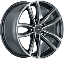 Load image into Gallery viewer, F8020FHQM30I2BX - MAK Fahr 20X8 5X120 ET 30MM Gunmetal With Mirror Face - MAK Wheels Canada