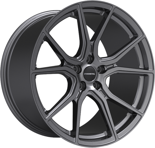 STC450520455114JTE1 - Fondmetal STC45 20X10.5 5X114.3 ET 45MM Matte Titanium - Fondmetal Wheels Canada