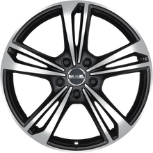 Charger l'image dans la galerie, F7070EBBM40CC - MAK Emblema 17X7 4X100 ET 40MM Black Mirror - MAK Wheels Canada
