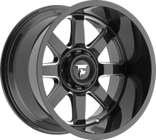 Charger l'image dans la galerie, FA16-18908180P12BM - Fittipaldi Offroad FA16BM 18X9 8X180 ET 12MM Gloss Black Milled - Fittipaldi Offroad Wheels Canada