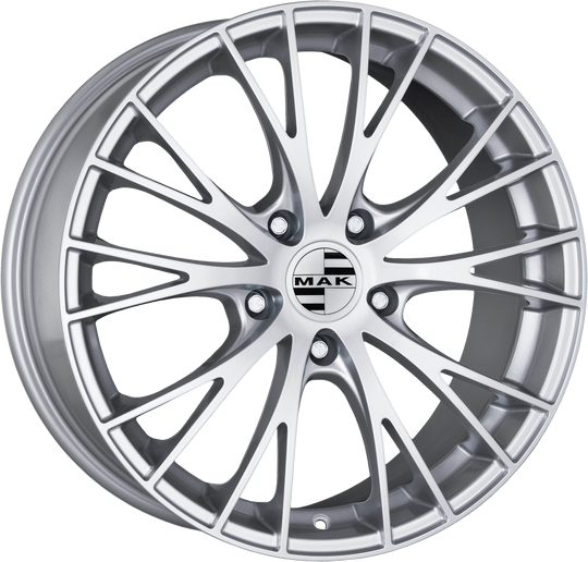 F1021NNSI19WSX - MAK Rennen 21X10 5X112 ET 19MM Silver - MAK Wheels Canada