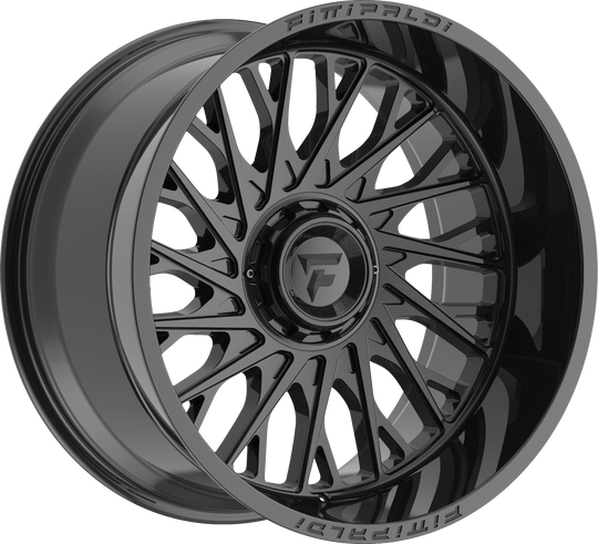 FA08-221263539N44GB - Fittipaldi Offroad FA08GB 22X12 6X139.7 / 6X135 -44mm Gloss Black - Fittipaldi Offroad Wheels Canada