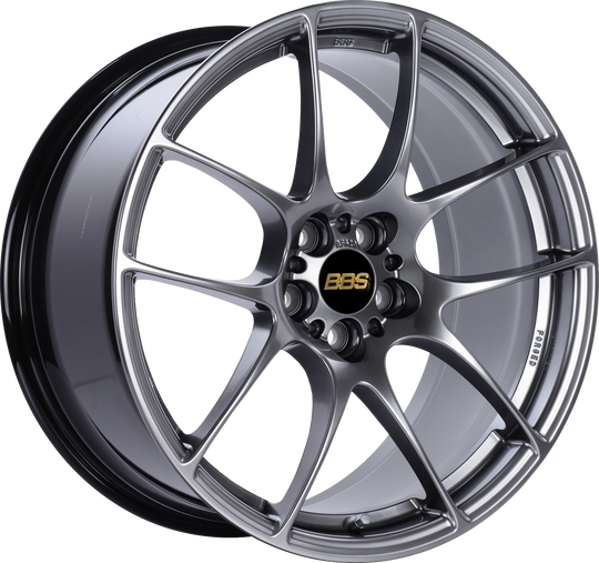 RF509DBK - BBS RF 18X7.5 4X100 ET 48MM Diamond Black Paint - BBS Wheels Canada