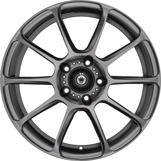 R17S50845G - Konig Runlite 17X7.5 5X108 ET 45MM Matte Grey - Konig Wheels Canada