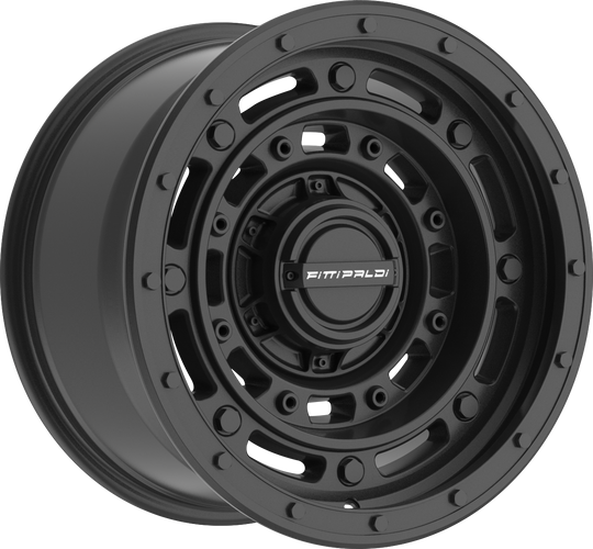 FT107-20908165P18SB - Fittipaldi Offroad FT107SB 20X9 8X165.1 ET 18MM Satin Black - Fittipaldi Offroad Wheels Canada