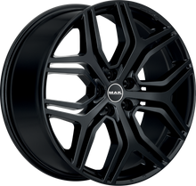 Load image into Gallery viewer, F9522KDGB49IRR - MAK Kingdom 22X9.5 5X120 ET 49MM Gloss Black - MAK Wheels Canada