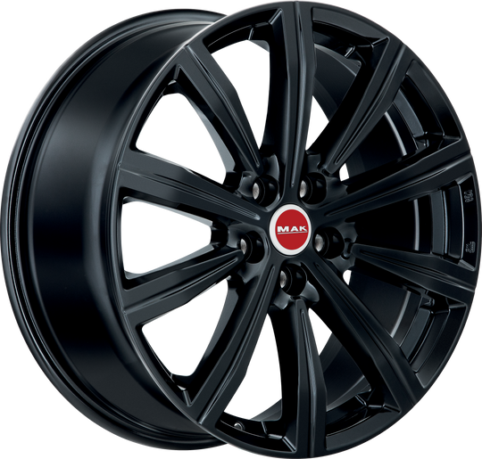 F8090IRGB45GD3X - MAK Birmingham 19X8 5X108 ET 45MM Gloss Black - MAK Wheels Canada
