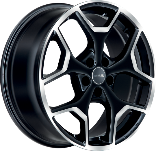 F7570LBBM39LG2X - MAK Liberty 17X7.5 5X110 ET 39MM Black Mirror - MAK Wheels Canada
