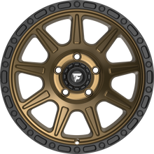 Load image into Gallery viewer, FT104-17906139N12ZB - Fittipaldi Offroad FT104ZB 17X9 6X139.7 ET -12MM Satin Bronze With Satin Black Lip - Fittipaldi Offroad Wheels Canada