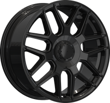Load image into Gallery viewer, RW150015 - YKW Replicas MR2 20X8.5 5X112 ET 35MM Gloss Black - YKW Replicas Wheels Canada