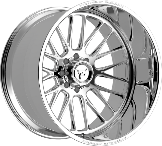 FTF502-24145127N76P - Fittipaldi Offroad FTF502P 24X14 5X127 ET -76MM Polished - Fittipaldi Offroad Wheels Canada