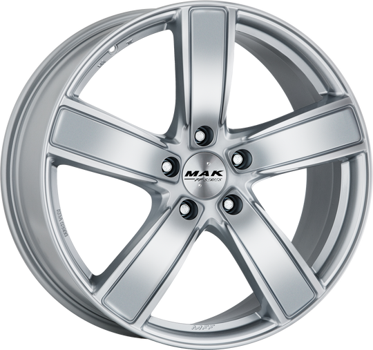 F9521UFSI46KY2 - MAK Turismo-FF 21X9.5 5X130 ET 46MM Silver - MAK Wheels Canada