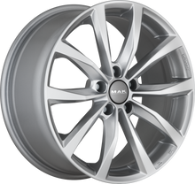 Load image into Gallery viewer, F8020WFSI45VK2 - MAK Wolf 20X8 5X112 ET 45MM Silver - MAK Wheels Canada