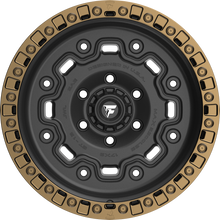 Load image into Gallery viewer, FT100-18905127Q00BZ - Fittipaldi Offroad FT100BZ 18X9 5X127 ET 0MM Satin Bronze With Satin Black Lip - Fittipaldi Offroad Wheels Canada