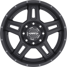 Load image into Gallery viewer, K1217963539Q00SB - Krank Offroad Hammer 17X9 6X135 / 6X139.7 0mm Satin Black - Krank Offroad Wheels Canada