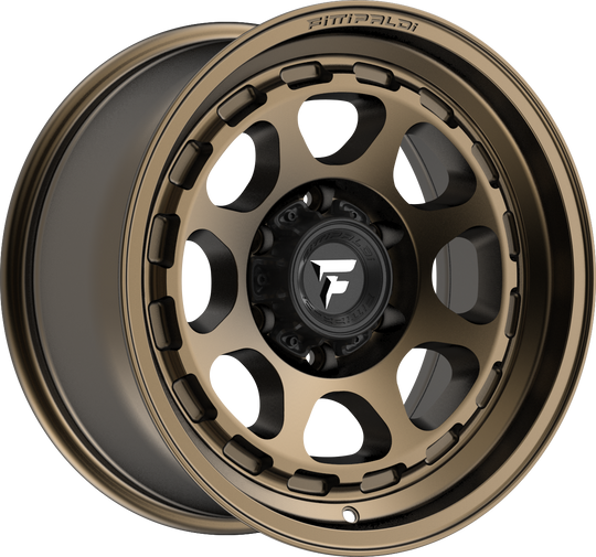 FT103-17858165Q00Z - Fittipaldi Offroad FT103Z 17X8.5 8X165.1 ET 0MM Satin Bronze - Fittipaldi Offroad Wheels Canada