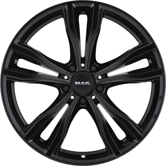 F0521XMGB43WS3X - MAK X-Mode 21X10.5 5X112 ET 43MM Gloss Black - MAK Wheels Canada