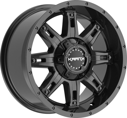 K5020963539Q00GB - Krank Offroad Shaft 20X9 6X135 / 6X139.7 0mm Gloss Black - Krank Offroad Wheels Canada