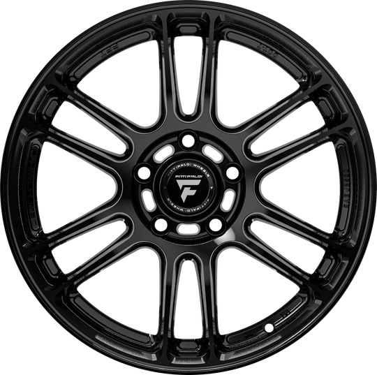 FS368-18805114P35B - Fittipaldi Street FS368B 18X8 5X114.3 ET 35MM Gloss Black - Fittipaldi Street Wheels Canada