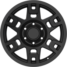Load image into Gallery viewer, RW150002 - YKW Replicas TR2 17X8 6X139.7 ET 5MM Matte Black - YKW Replicas Wheels Canada