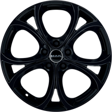 Load image into Gallery viewer, F8590LAGB30LG1X - MAK Lario 19X8.5 5X110 ET 30MM Gloss Black - MAK Wheels Canada