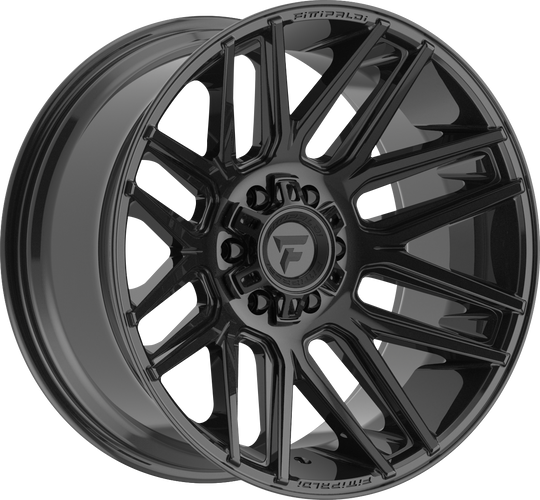 FA14-20908180P18B - Fittipaldi Offroad FA14B 20X9 8X180 ET 18MM Gloss Black - Fittipaldi Offroad Wheels Canada