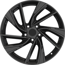 Charger l'image dans la galerie, RW150011 - YKW Replicas VR1 18X7.5 5X112 ET 42MM Gloss Black - YKW Replicas Wheels Canada