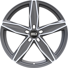 Charger l'image dans la galerie, BER1880D4267GMP - Euro Design Berlin 18X8 5X108 ET 42MM Gunmetal Polished - Euro Design Wheels Canada