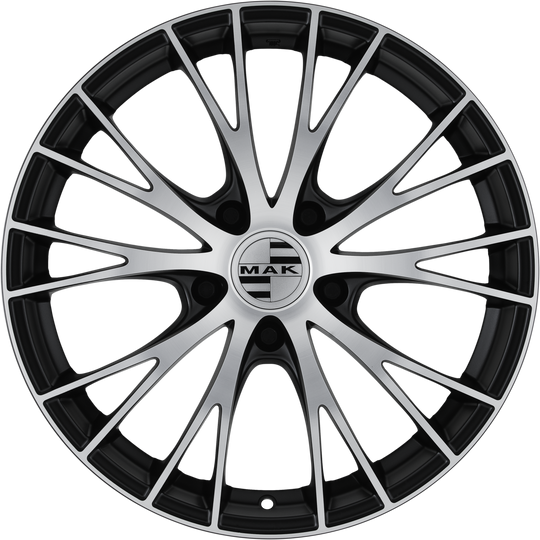 F1120NNIB68KY6 - MAK Rennen 20X11 5X130 ET 68MM Ice Black - MAK Wheels Canada
