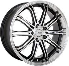 Load image into Gallery viewer, 4S77D08405 - Maxxim Ferris 17X7 4X100 / 4X108 40mm Gloss Black With Machined Face - Maxxim Wheels Canada