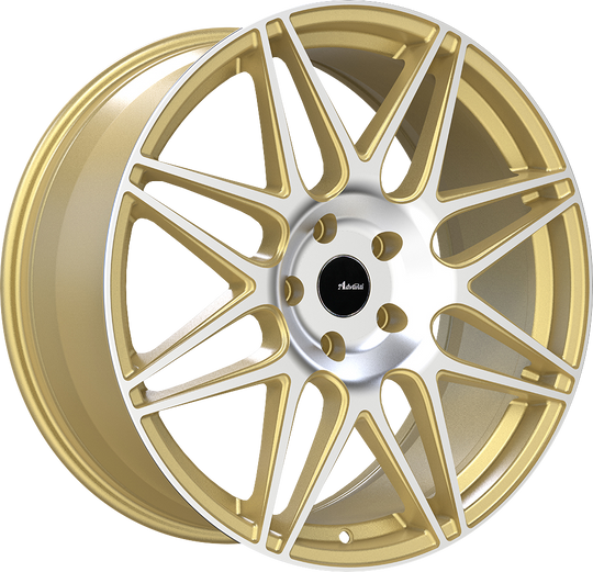 CL09520357 - Advanti Classe 20X9 5X120 ET 35MM Gold With Machined Face - Advanti Wheels Canada