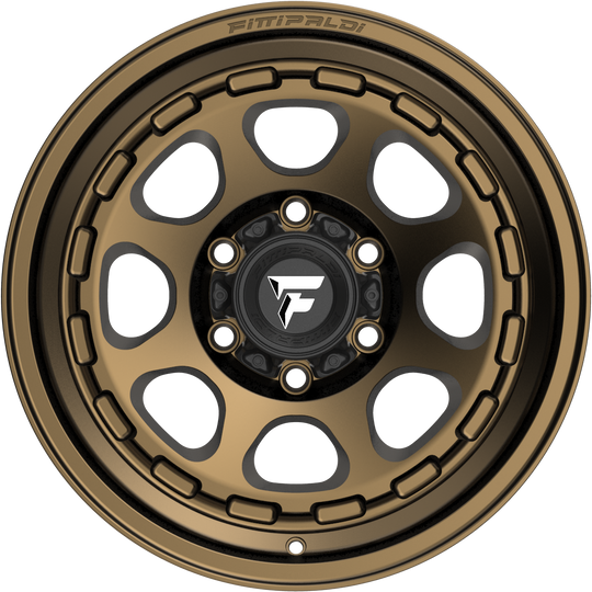 FT103-17858165Q00Z - Fittipaldi Offroad FT103Z 17X8.5 8X165.1 ET 0MM Satin Bronze - Fittipaldi Offroad Wheels Canada