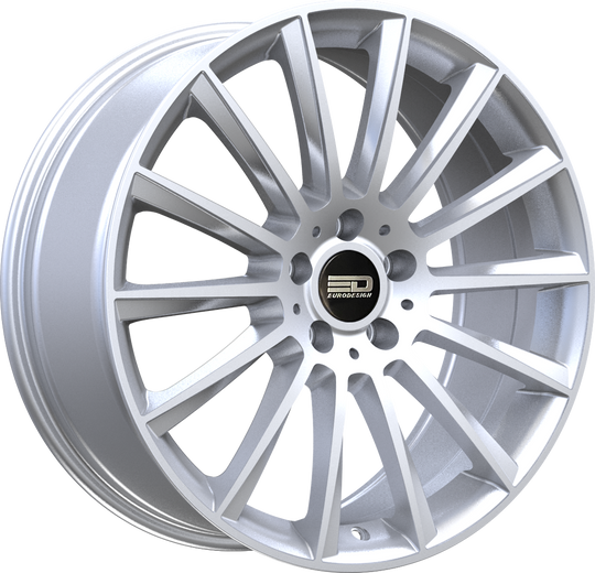 SAC198F30666S - Euro Design Sacco 19X8 5X112 ET 30MM Silver - Euro Design Wheels Canada