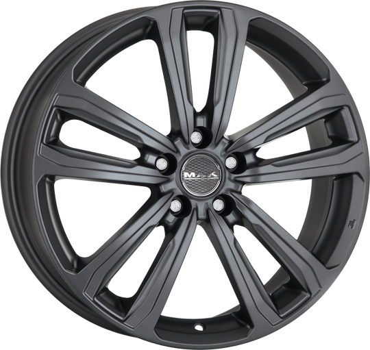F7070MMMT48P3IX - MAK Magma 17X7 5X100 ET 48MM Matte Titanium - MAK Wheels Canada